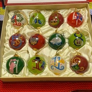 Pier 1 Holiday 2016 12 Days Of Christmas Ornaments Poshmark